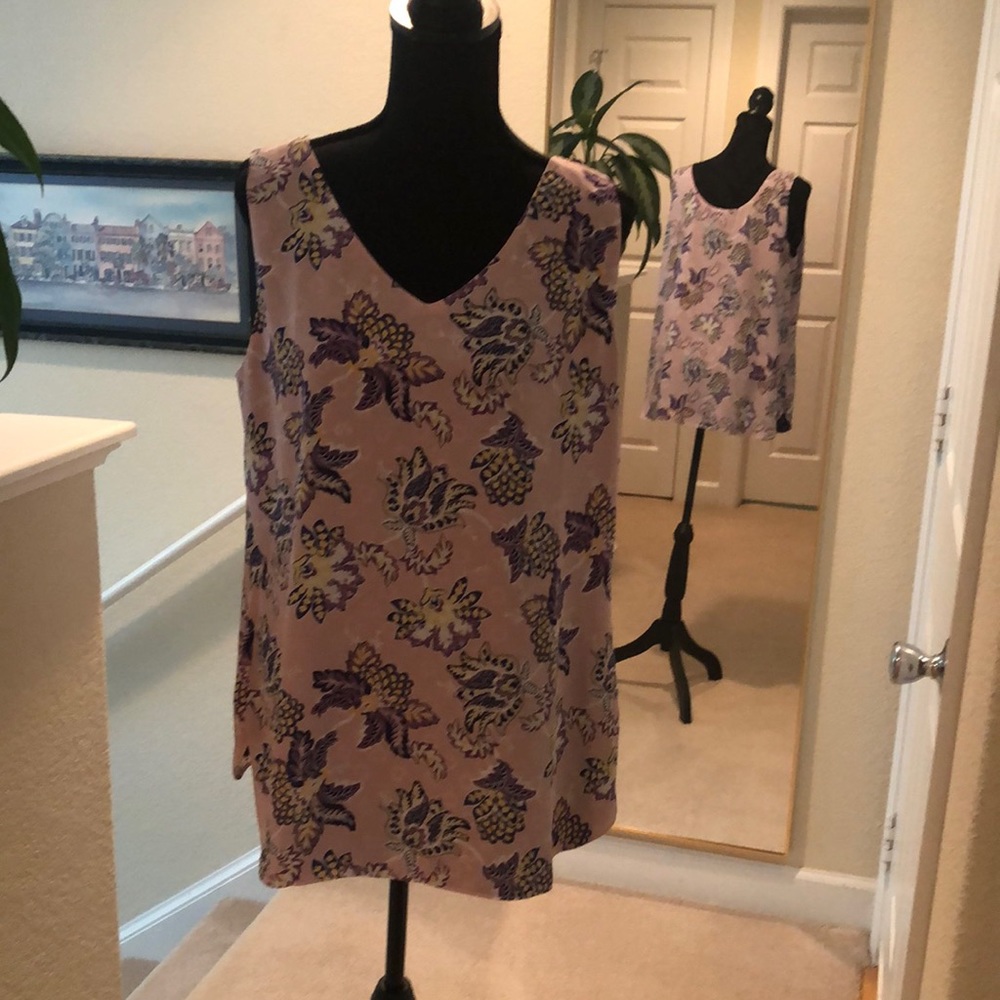 Chicos reversible sleeveless shell